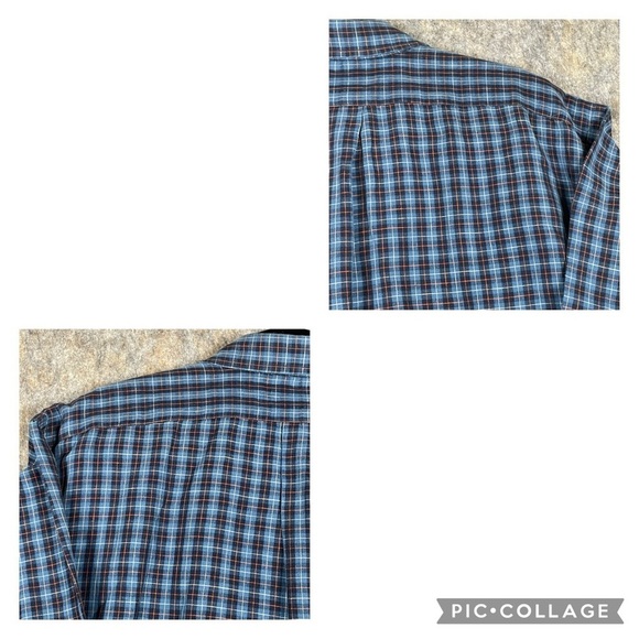 Polo Ralph Lauren Mens Linen Blend Plaid Button Down Classic Shirt Sz XXL - Picture 12 of 16